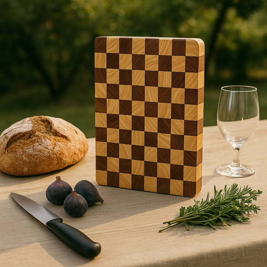 Planche Decouper en Damier