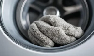 Comment nettoyer un lave-linge encrassé de résidus gris ?