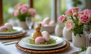 Suggestions pour aménager une table festive à Pâques 2026