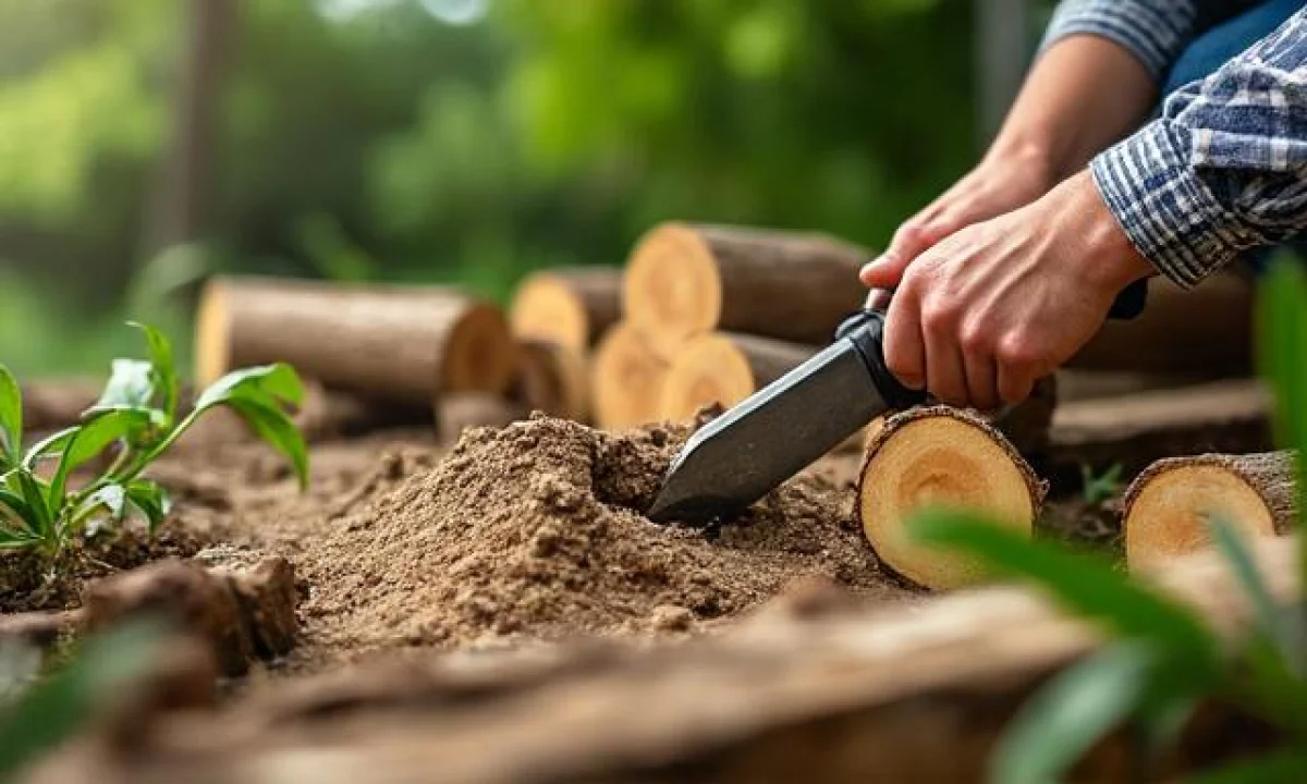 Mettre des copeaux de bois dans le jardin : est-ce recommandé ?