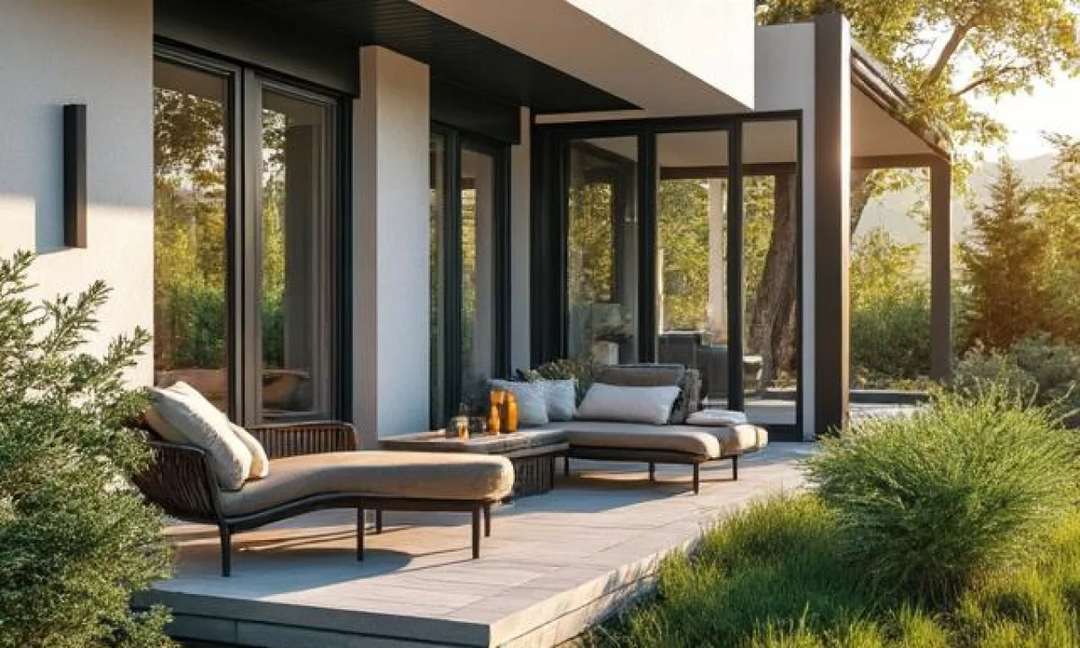 Tendances déco extérieure 2026 : les couleurs et styles qui vont transformer balcons et terrasses