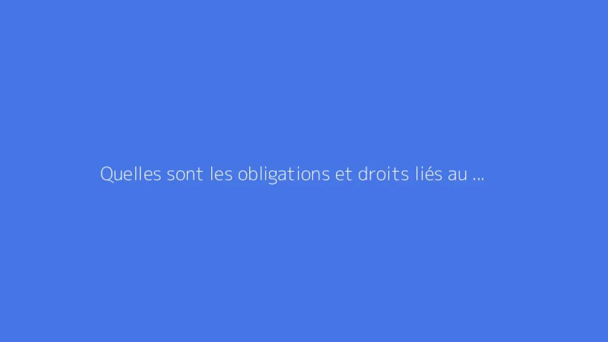 Quelles sont les obligations et droits liés au jardin privatif en copropriété ?